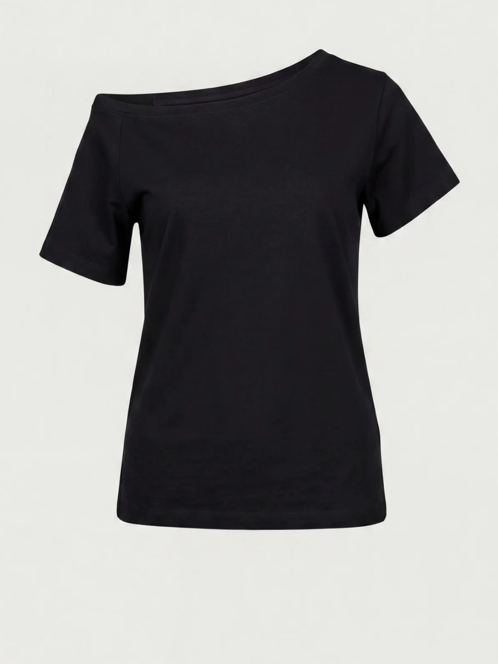 Relaxed Fit Off The Shoulder T Shirt